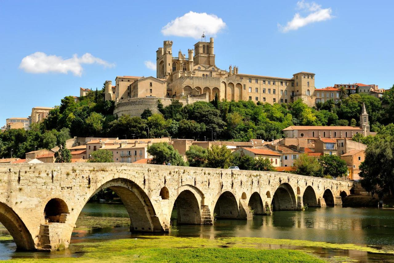 "Le Colombier"-Meuble De Tourisme 3 Etoiles -Residence "Les Logis De Beziers"-Garage Optionnel-Coeur De Ville-Plages A 16Km ! Buitenkant foto