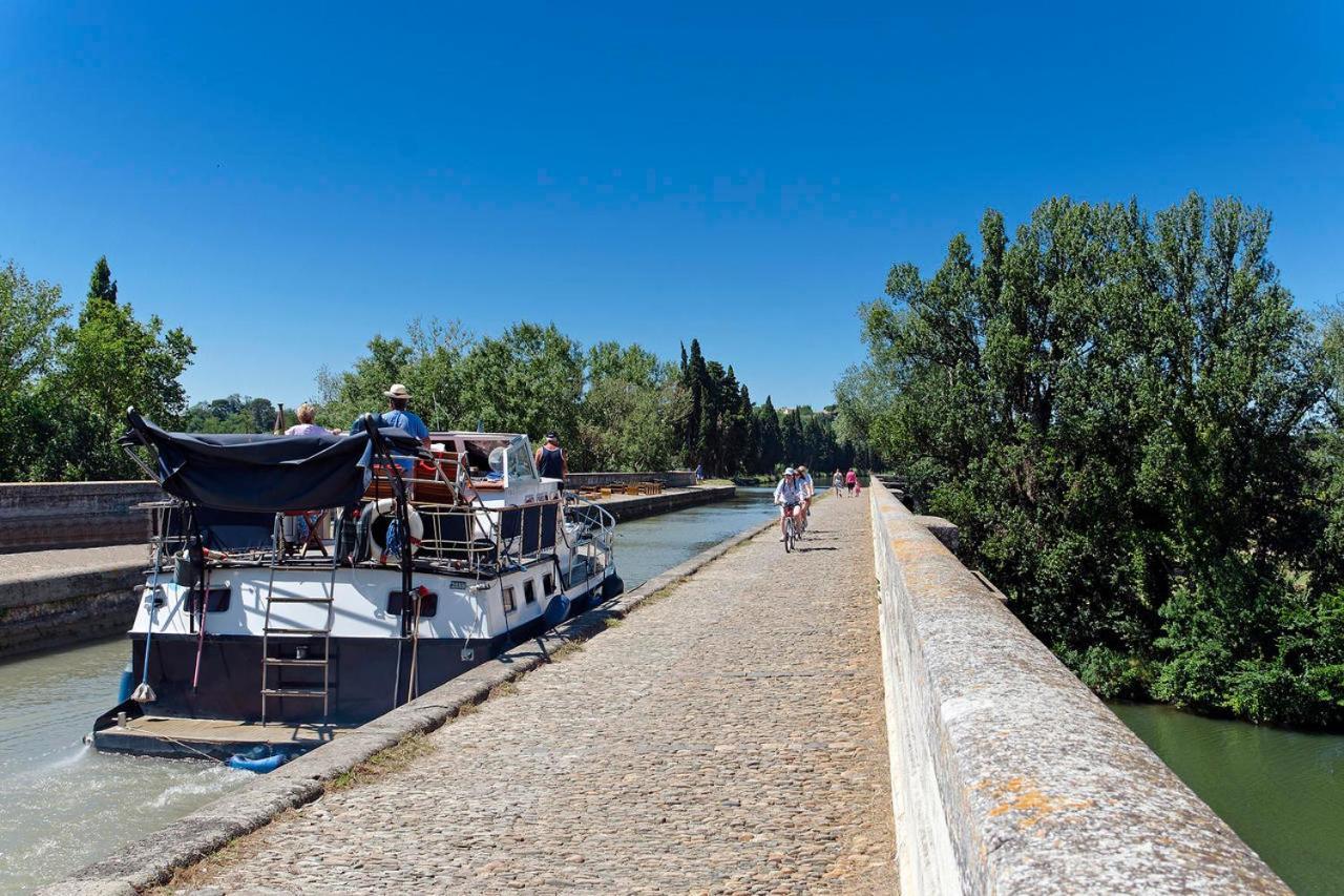 "Le Colombier"-Meuble De Tourisme 3 Etoiles -Residence "Les Logis De Beziers"-Garage Optionnel-Coeur De Ville-Plages A 16Km ! Buitenkant foto
